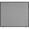 Global Industrial 48-1/4W x 42H Office Partition Panel, Gray 240225GY